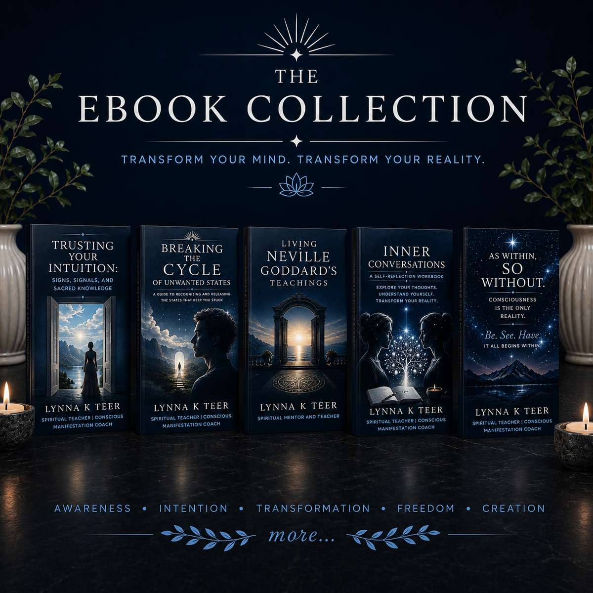 Digital Books & Workbooks for Conscious Manifestation | Awaken Your Potential