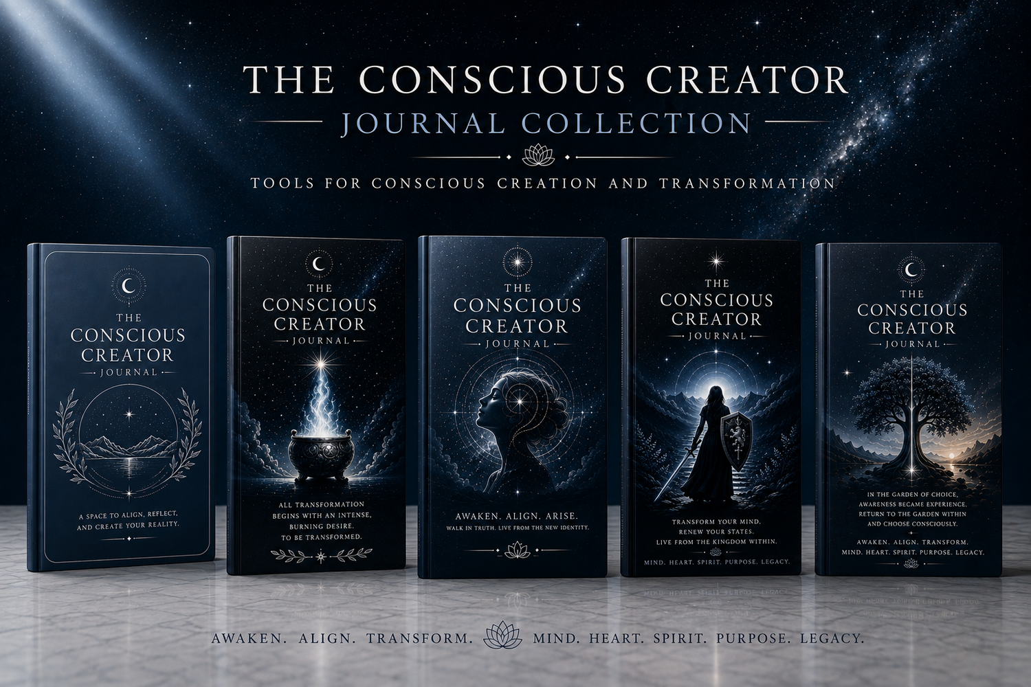 The Conscious Creation Notebook and Journal Collection