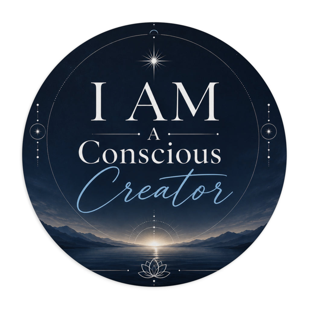 “I Am a Conscious Creator” Mouse Pad