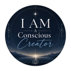 “I Am a Conscious Creator” Mouse Pad