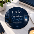 "I AM a Conscious Creator" Mouse Pad