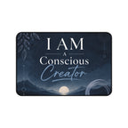 I AM a Conscious Creator Desk Mat — Inspirational Office Desk Mat