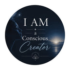 "I AM a Conscious Creator" Inspirational Mouse Pad