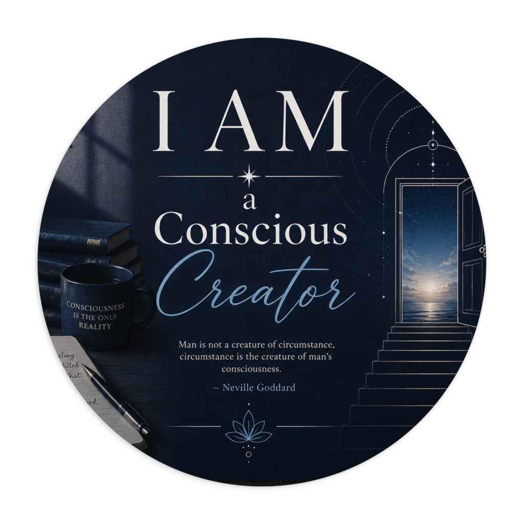 "I AM a Conscious Creator" Mouse Pad