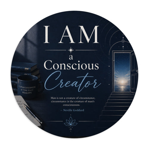 "I AM a Conscious Creator" Mouse Pad