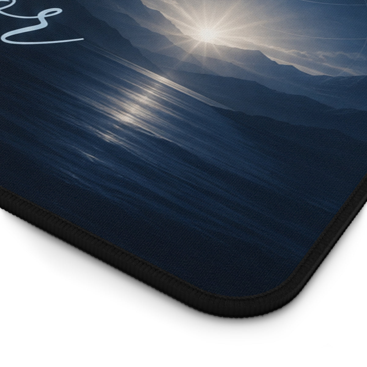 Desk Mat — "I AM a Conscious Creator" Inspirational Galaxy Desk Mat