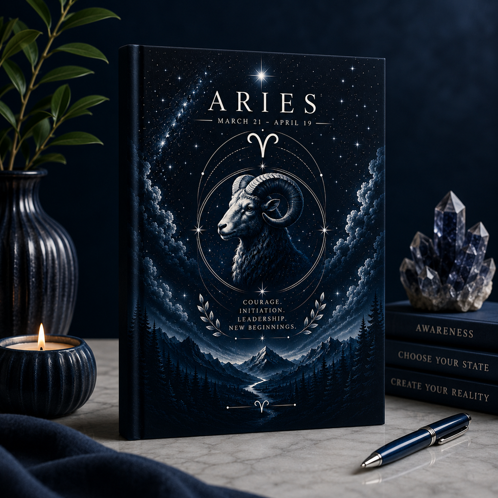 The Conscious Creator Journal - Zodiac Collection - Aries