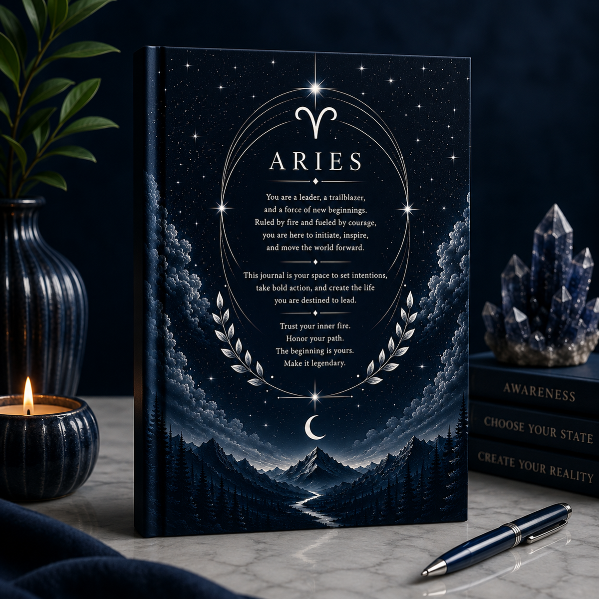 The Conscious Creator Journal - Zodiac Collection - Aries