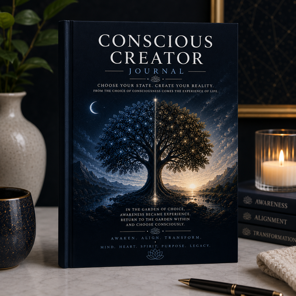 Tree of Life Conscious Creator Hardcover Journal