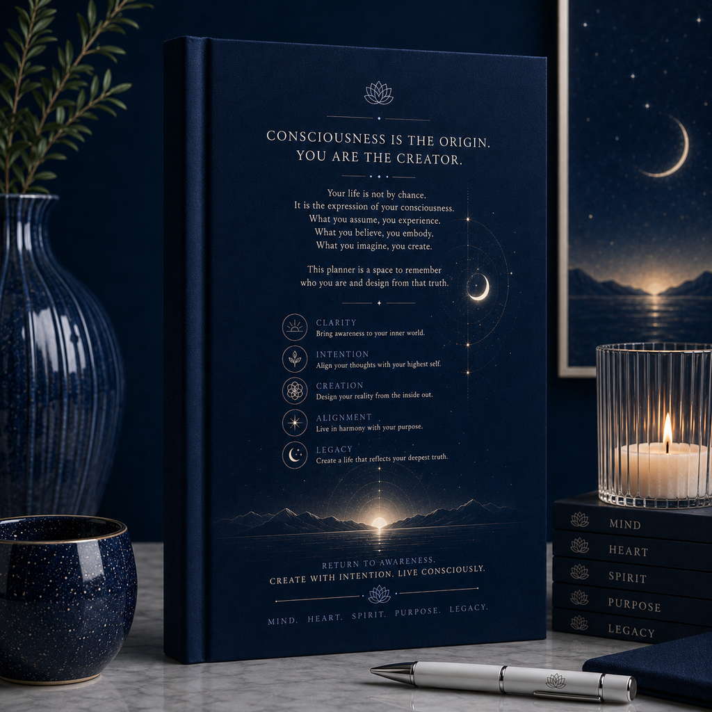 A Beautiful Life Conscious Creator Hardcover Journal