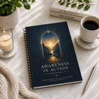 Awareness in Action Conscious Creator Spiral Notebook