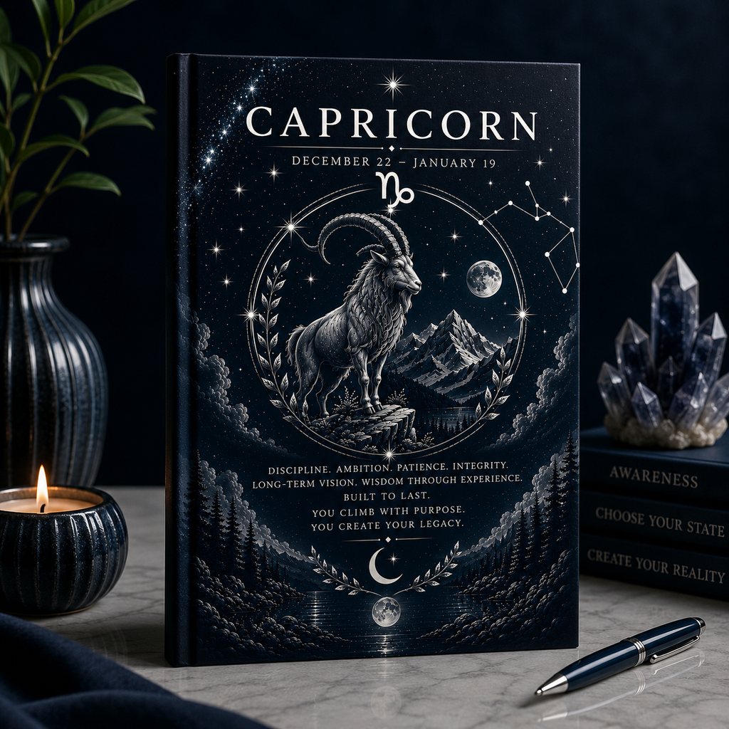 The Conscious Creator Journal - Zodiac Collection - Capricorn