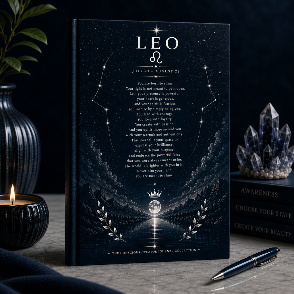 The Conscious Creator Journal - Zodiac Collection - Leo