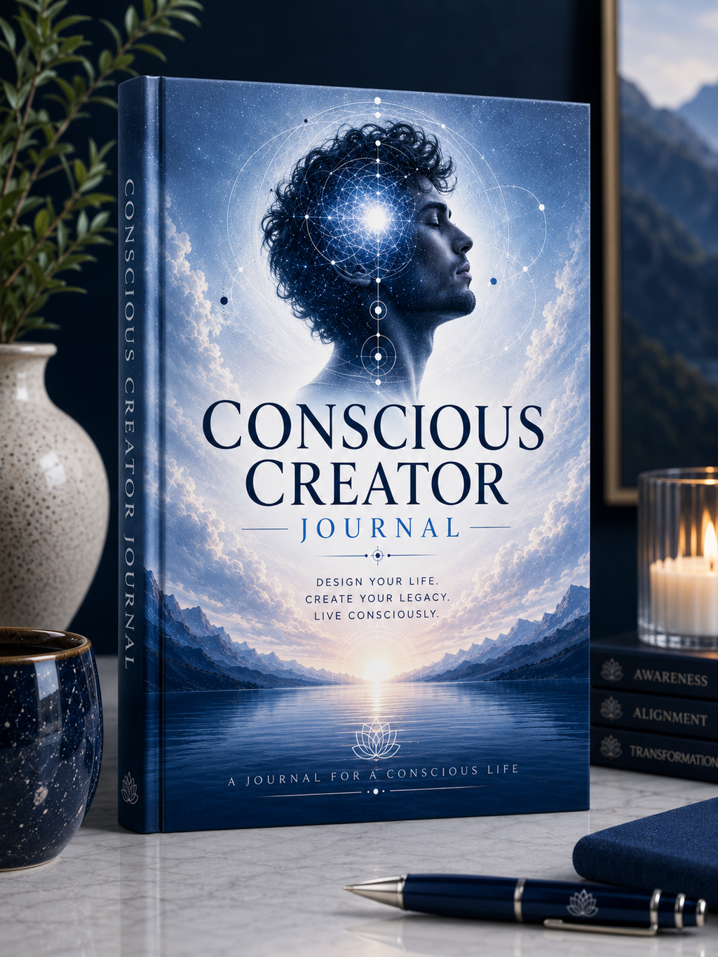 The Conscious Creator Hardcover Journal