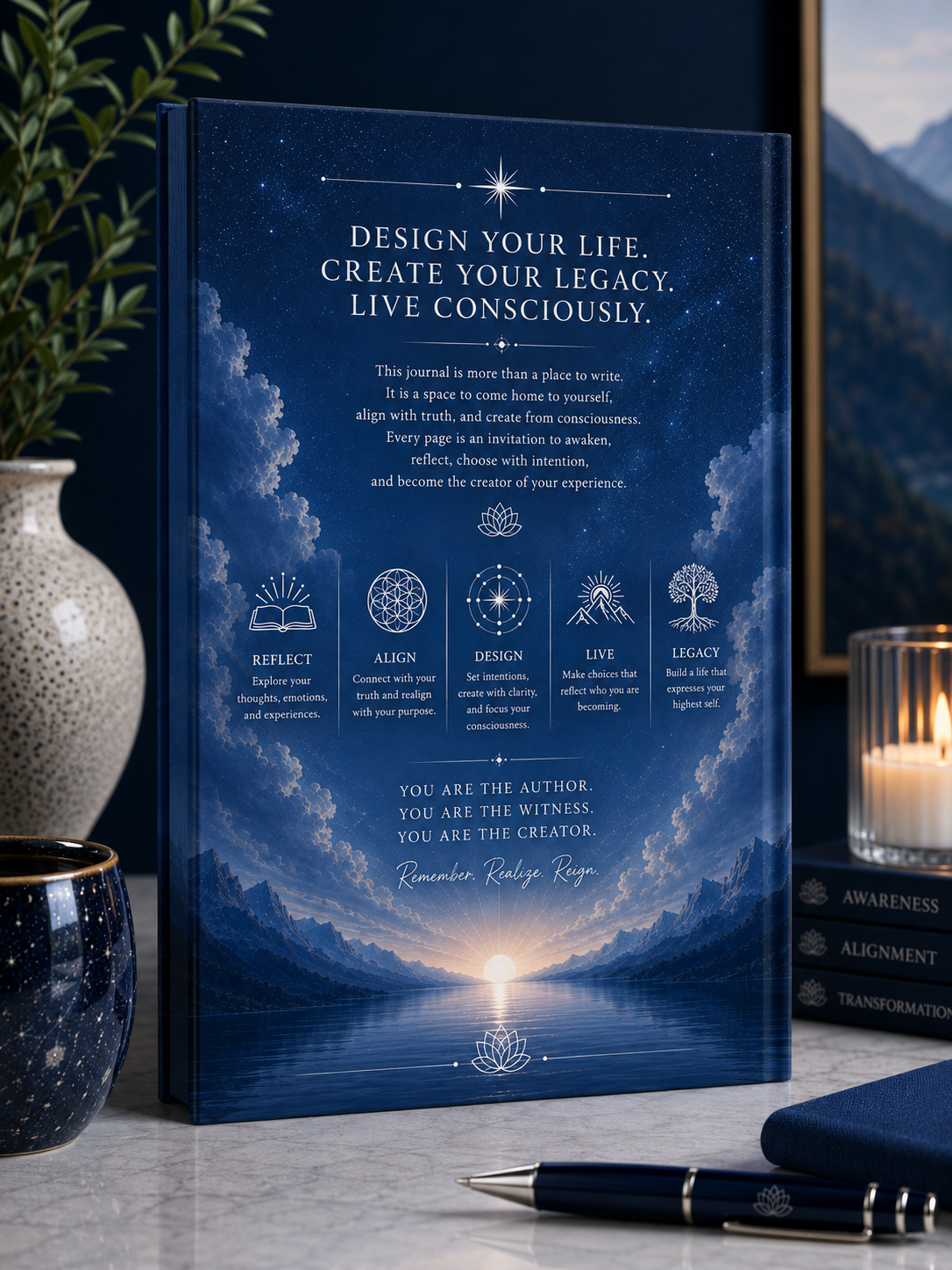 The Conscious Creator Hardcover Journal