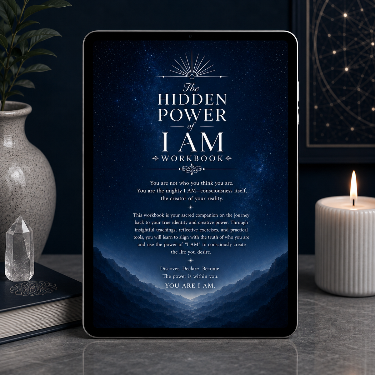 The Hidden Power of I AM Workbook (eBook)