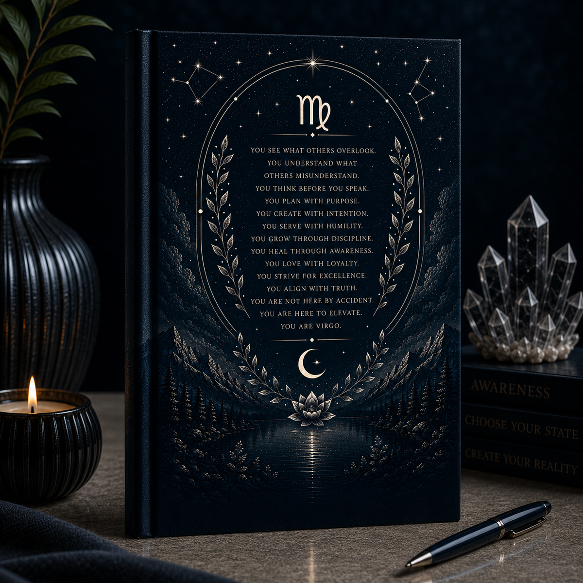 The Conscious Creator Journal - Zodiac Collection - Virgo